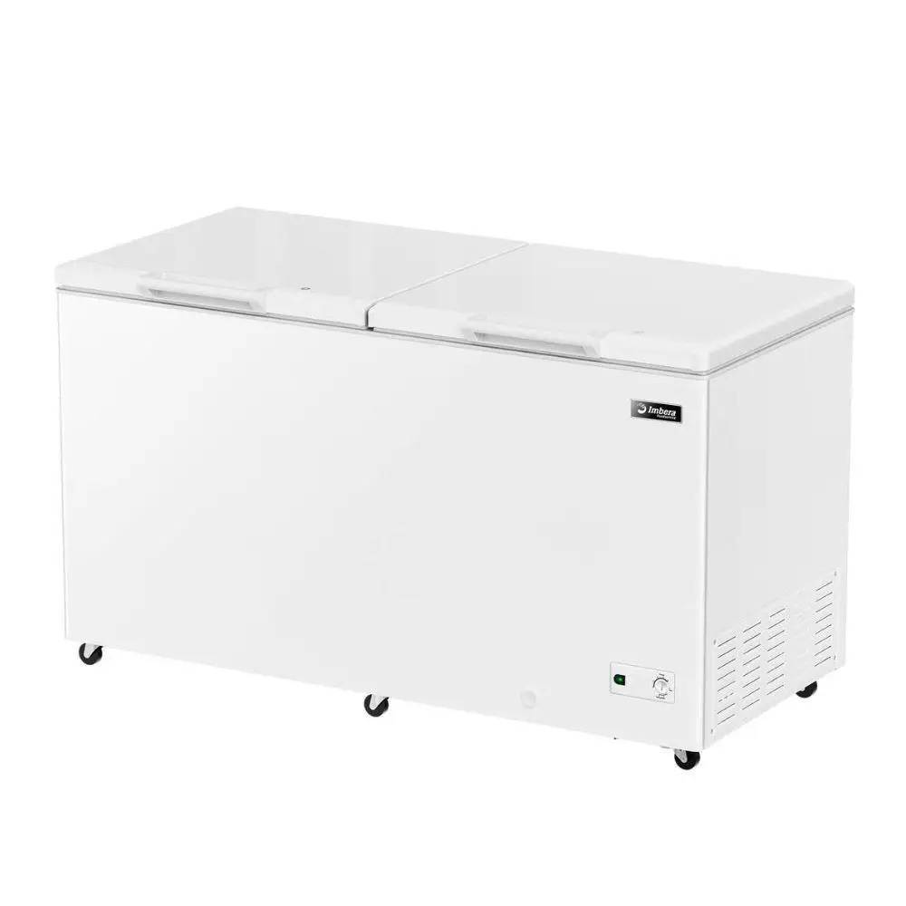 FREEZER HORIZONTAL IMBERA 2 PORTAS 505L DUPLA AÇÃO ON/OFF BRANCO 220V