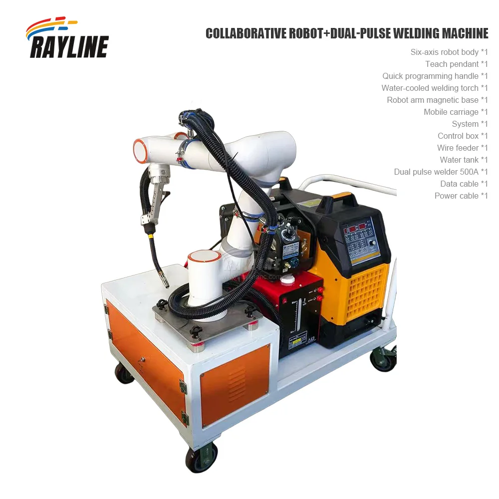 

Автоматизированный промышленный коллаборативный робот-сварщик для лазерной сварки