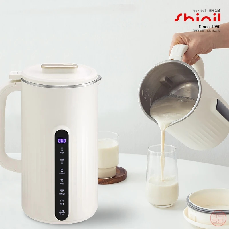 ShinIL Electronics Smart Stalone Large Capacity Soy milk maker 1000ML(MAX 700ML) baby food porridge water maker