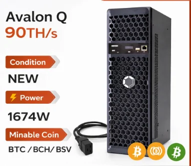 Криптомайнер Canaan Avalon Q 90TH Bitcoin ASIC для продажи - CryptoMiner