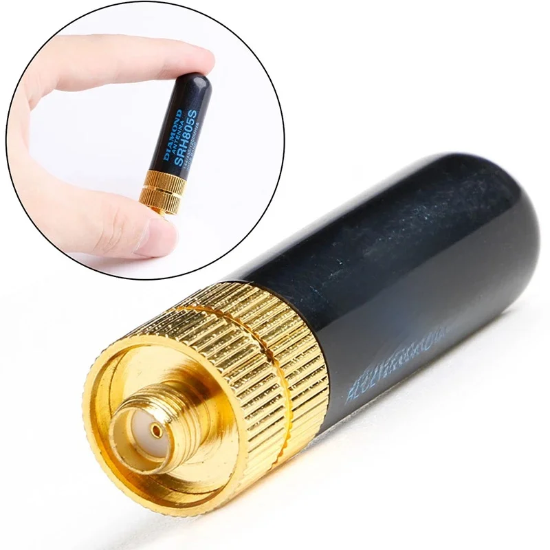 SRH805S Diamentowa antena SMA F żeńska dwuzakresowa do Baofeng GT 3 UV 5R BF 888s Radio Talkie QX2B SRH 805S Wzmacniacz sygnału antenowego — zdjęcie produktu 7