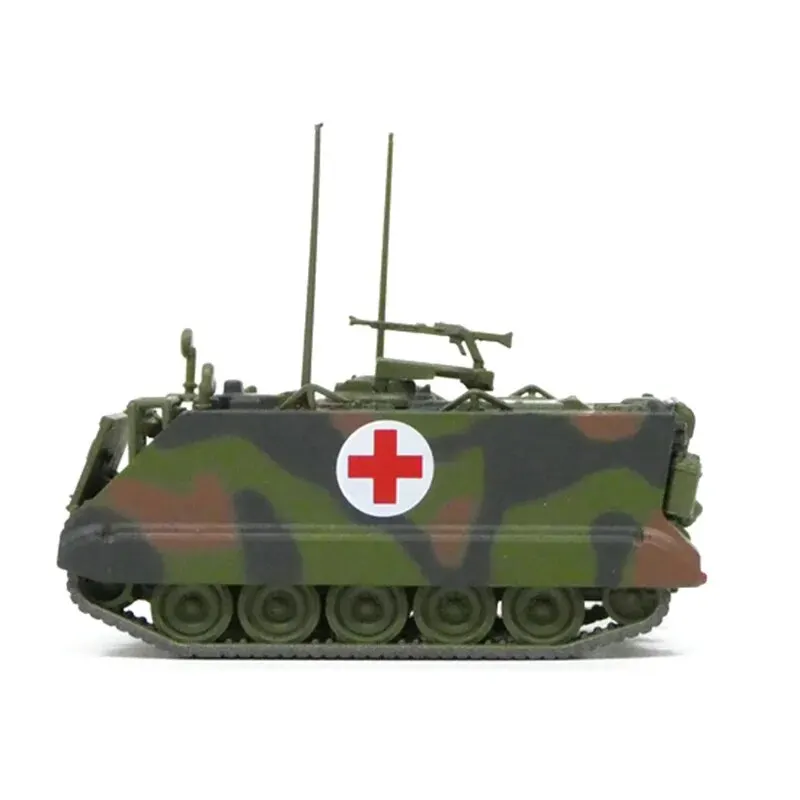 

1/87 HO Scale Alloy Car Model M113 Armoured Ambulance Model Armoured Personnel Carrier Miniature Collection Sand Table Landscape