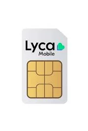 Lyca SIM 카드 영국 SIM 카드, 영국 SIM 카드 