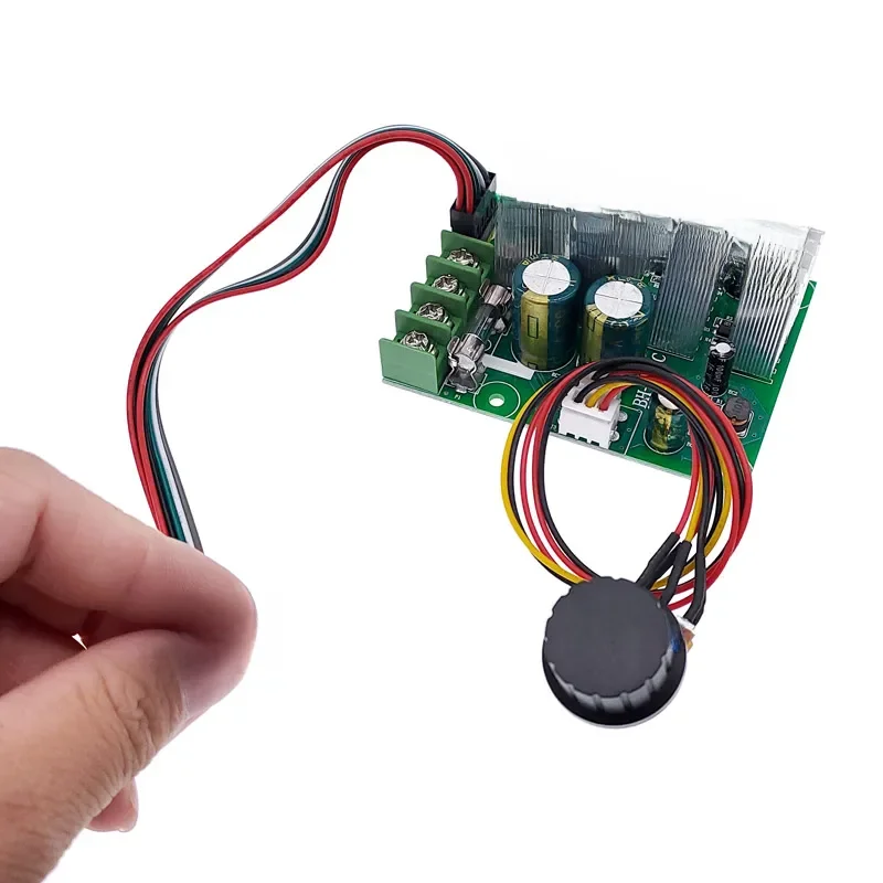 Cyfrowy wyświetlacz PWM regulator prędkości 30A silnik prądu stałego 0 ~ 100% regulowany moduł napędowy wejście 12V 24V — zdjęcie 2