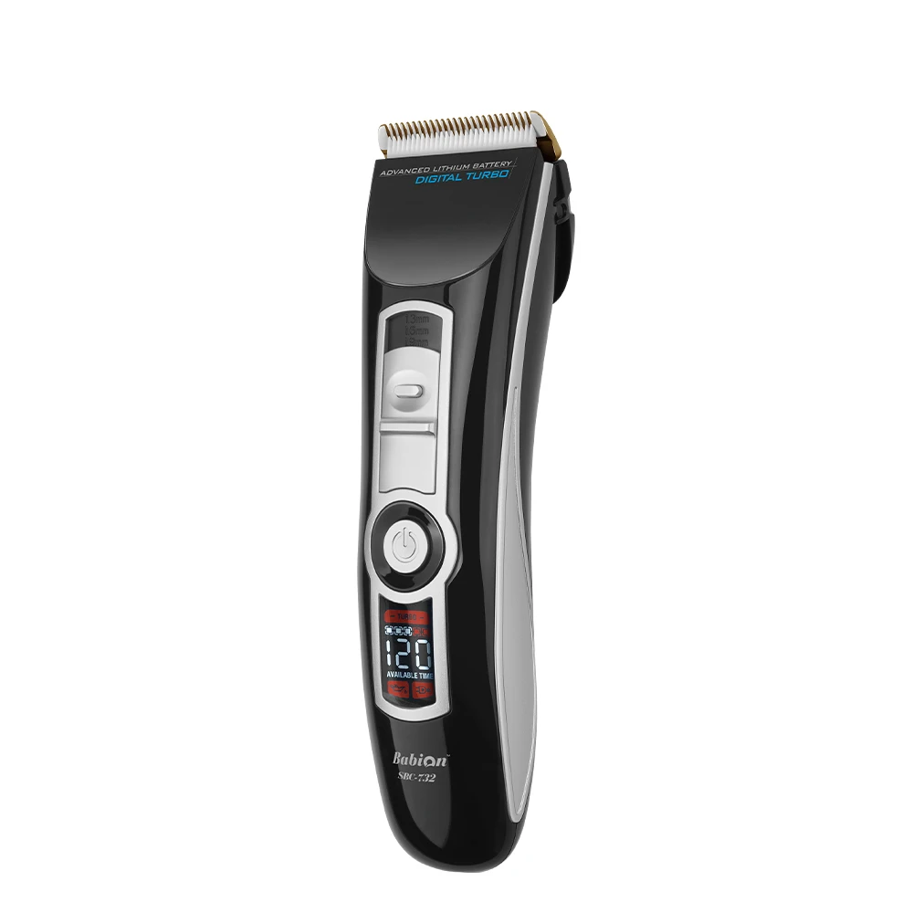 Professional men's Bari can Clipper SBC-732 Bari-on lithium-type LCD Bari