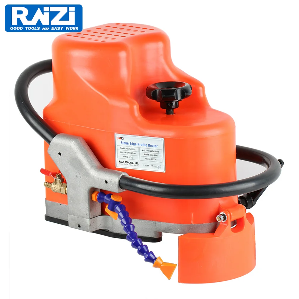 Raizi Stone Edge Profile Router Machine For Tile Granite Marble Edge Grinding Chamfering 110V/220V Electric Machine