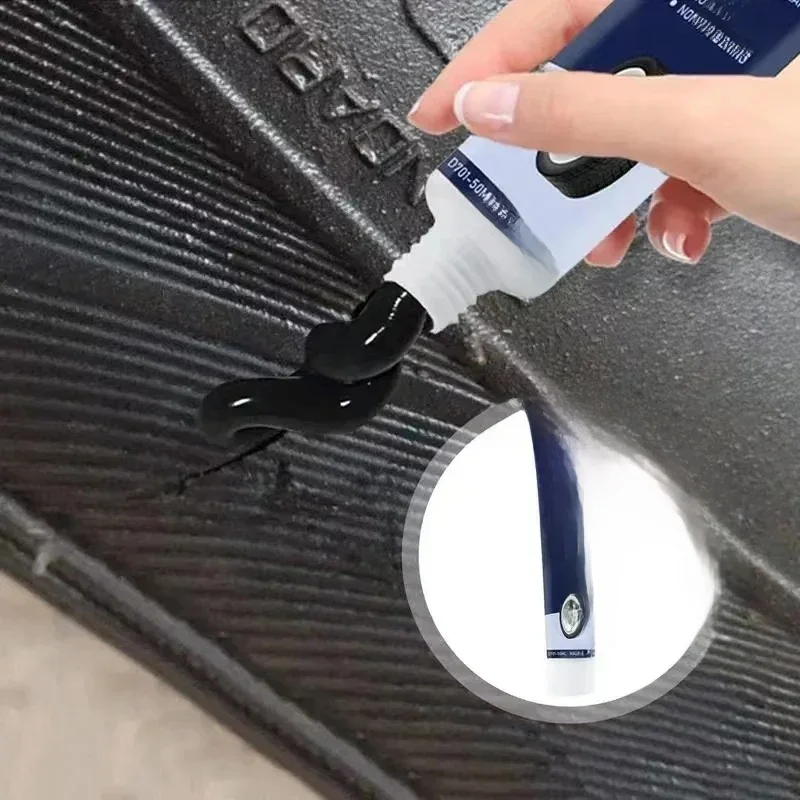 AliExpress YINGQI19 Car Tire Repair Glue Universal Multi-functional Outer Tire Wall Tire Crack Repair Motorcycle Bike Strong Repair Black G
