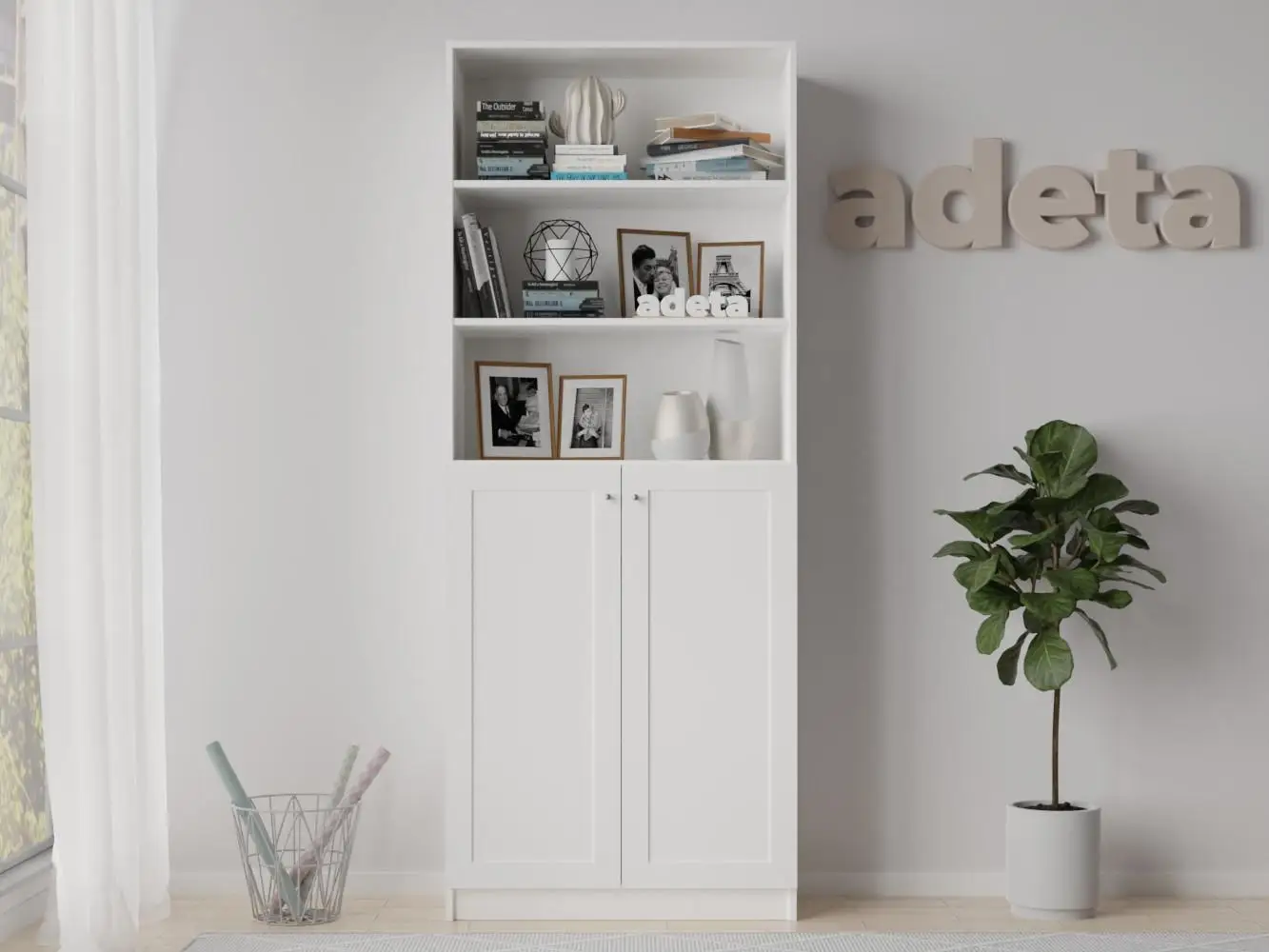 Was ist ein Rollo für offenes Regal von IKEA und wie kann man es optimal nutzen?