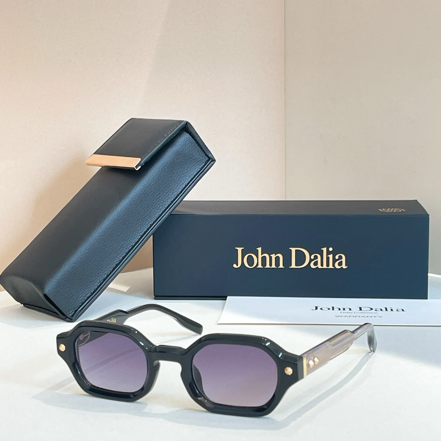 Voor JOHN DALIA JD PROJECT SERIES P05 Top Hoge Kwaliteit Zonnebrillen voor Heren Stijlvolle Mode Design Zonnebrillen voor Dames met doos