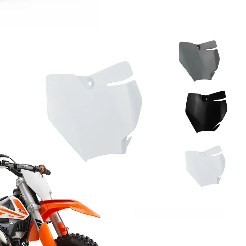 AliExpress LINGQI RACING Motorcycle KT 65 Front Number Plate Plastic Dust Fender Cover For KT65 Motocross Dirt Pit Bike Accessories
