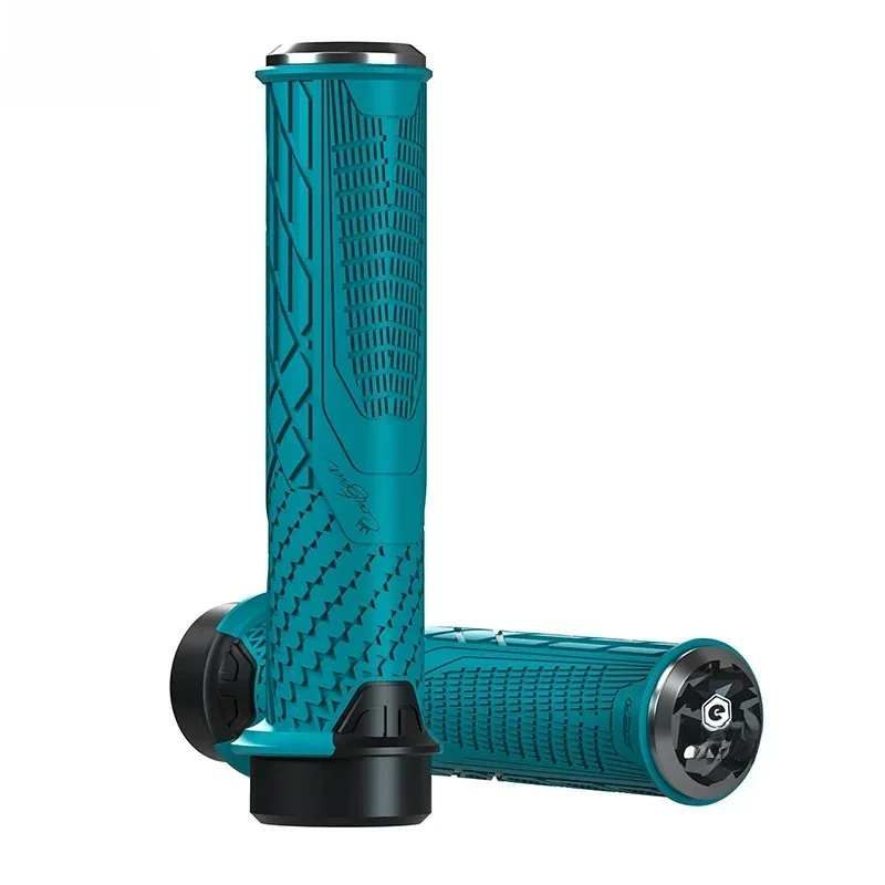 AliExpress enlee ENLEE Cycling Bike Durable Rubber Handle Cover Anti-Slip Shock Absorber Grip Mountain Bike Handle Universal Unilateral Locking
