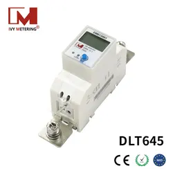 EM613001 Solar PV Measuring Device Din Rail Shunt 40-400V DC Smart Elecric Energy Meter RS485