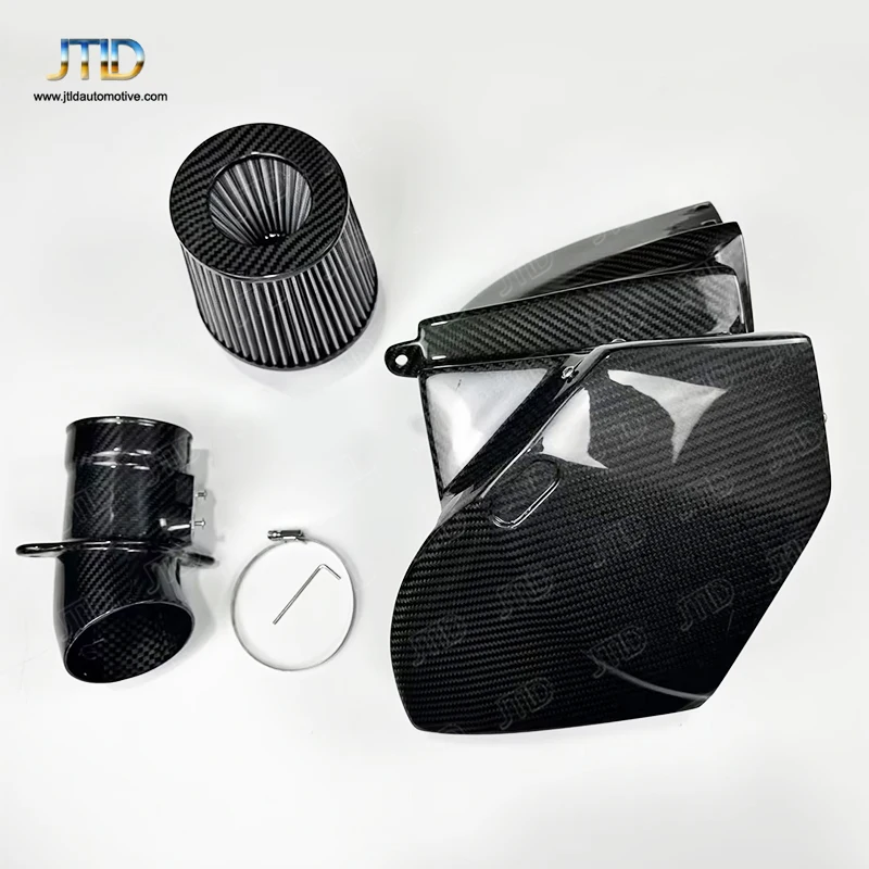 

JTLD High Quality Exhaust System Turbo 100% Dry Carbon Fiber Intake System Kit For BMW G3X G30 B58 3.0T