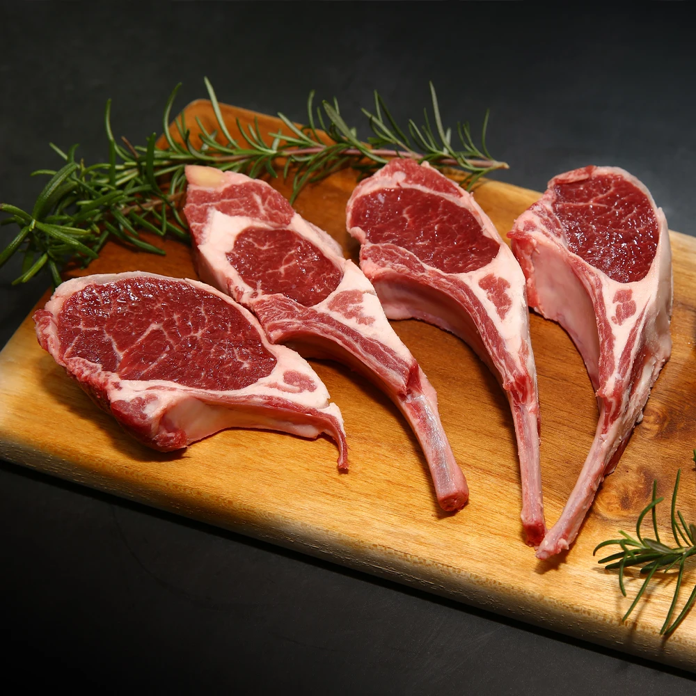 힐링프레시 프리미엄 호주산 양갈비 프렌치랙 숄더랙 1kg 양고기 어린양 캠핑 집들이 바베큐용 썸네일 2