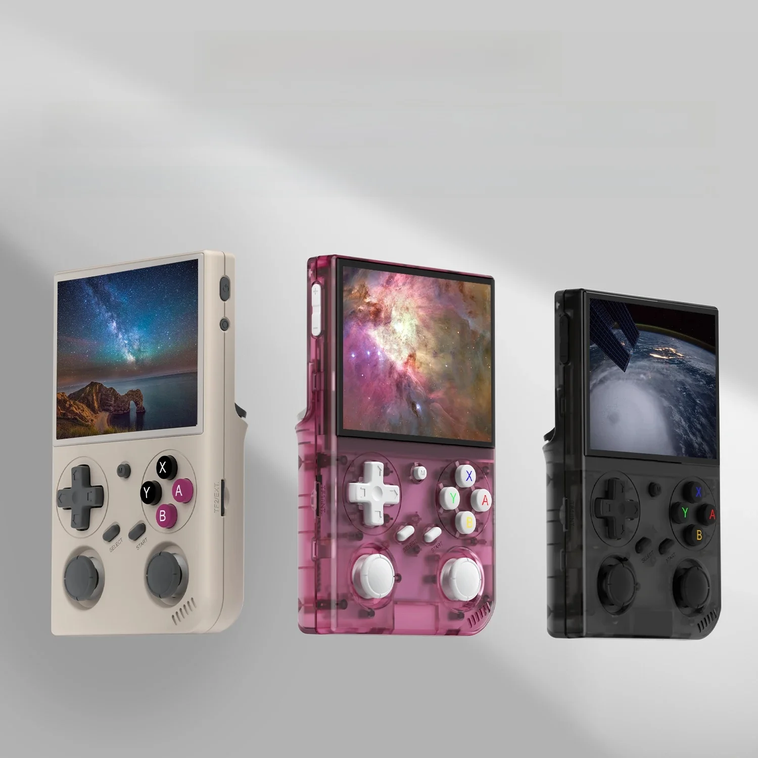 BATLEXP G350 Handheld Game Console 3.5 ''IPS Scherm Linux Systeem Dual Joystick Trillingen Motor Retro Draagbare Video Console Gift - afbeelding 2
