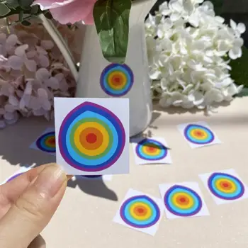Duhové samolepky s uhrančivým okem, turecké magické oko, vinylové obtisky, svatební, narozeninové, události, večírek, skleněné dekorace na stůl, dekorace na pozadí 10 nejlepší prodej turecké párty dekorace - №1