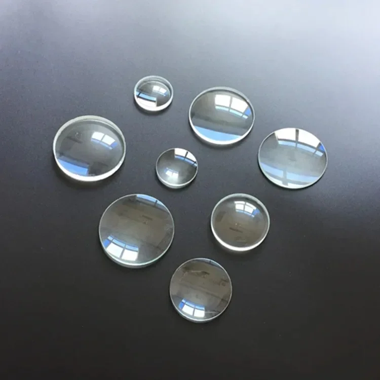 30mm 40mm 50mm szkło optyczne podwójne wypukłe szkło obiektyw ogniskowa 50mm 75mm 100mm 150 mm 300mm optyka DIY projektor 1PC — zdjęcie 2