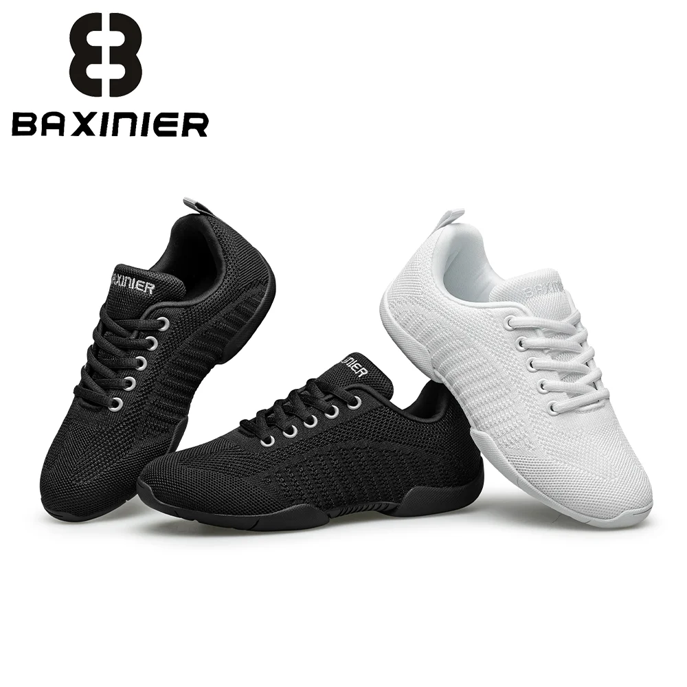 BAXINIER Zapatillas de Cheer para Niñas Ligeras Transpirables Antideslizantes para Práctica Entrenamiento y Competencia