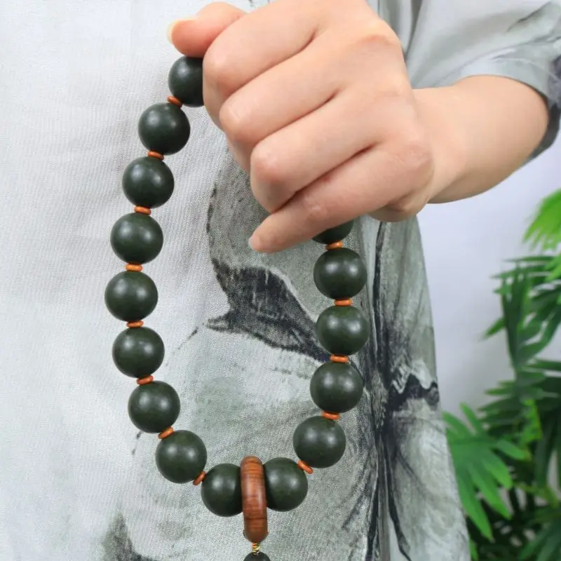 Tuhopeta Aroma Healing Hand Held Chinese Eighteen Buddhist Incense Beads Handheld Made From Multivariable Natural Herbal