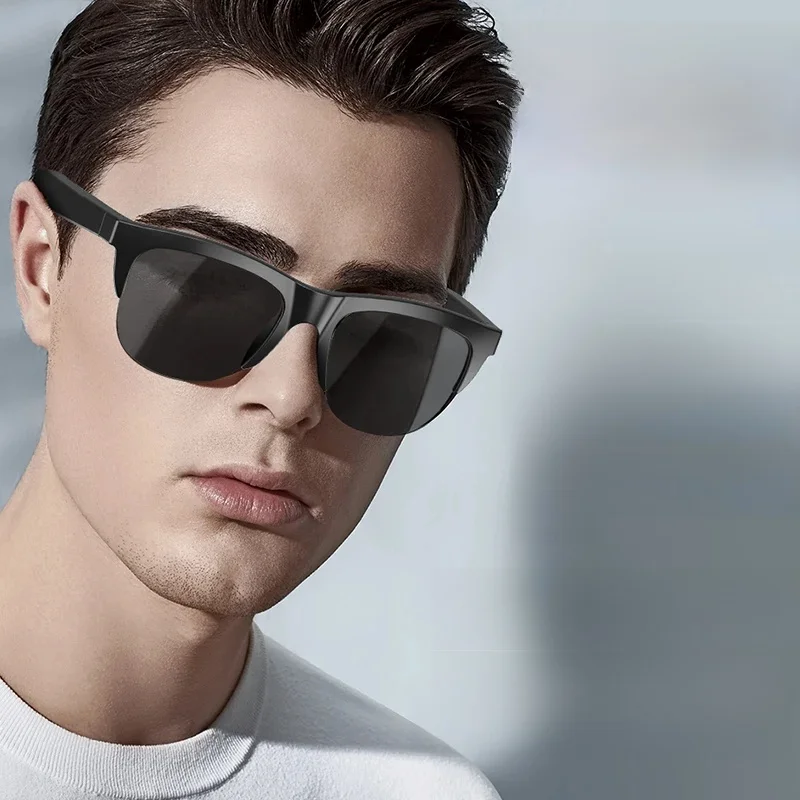 AliExpress LS Bluetooth Sunglasses Men Camera Glasse Connected Glasses With ai Wireless 5.3 Stereo Music Bluetooth Headset Cycling glasses F06