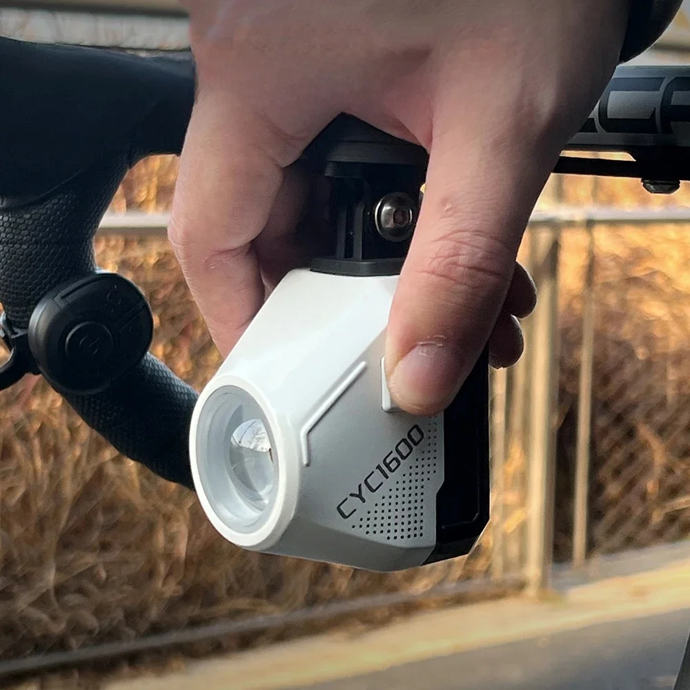 AliExpress Aluminum Alloy Suspension GoPro Bicycle Headlight Wireless Remote Front Lamp CBL MTB Road CYCLAMI CYC 1600 Lumens With Mount