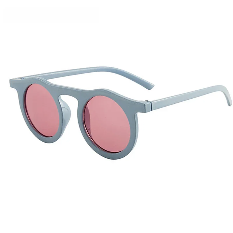 OEC CPO klasyczne okrągłe okulary przeciwsłoneczne mężczyźni kobiety moda mała ramka okulary przeciwsłoneczne damskie plastikowe okulary okulary unisex UV400 O626 — zdjęcie 2