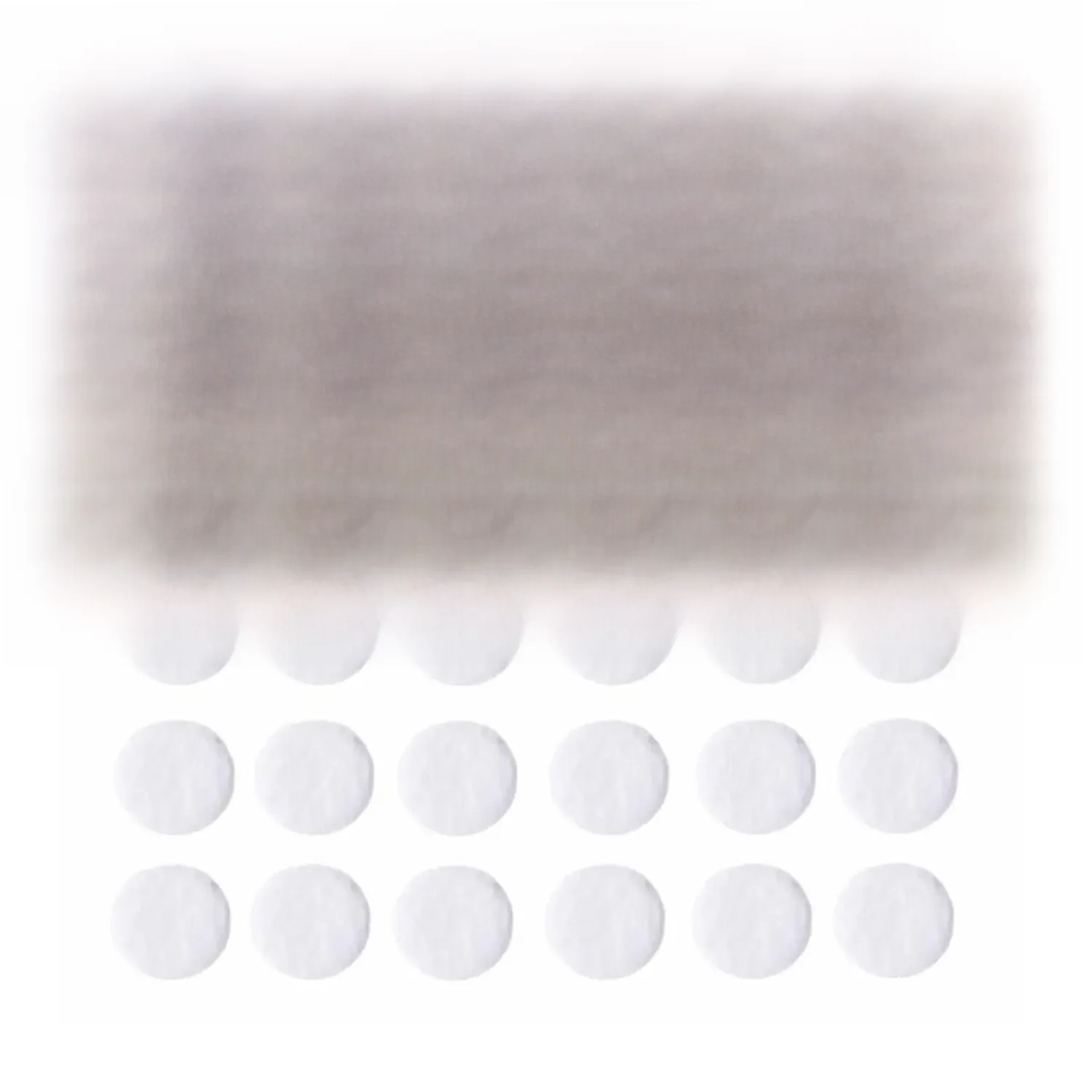 Tampons de Microdermabrasion pour le visage, 150 pièces, filtres en coton de remplacement en diamant, 10mm pour Machine à Microdermabrasion