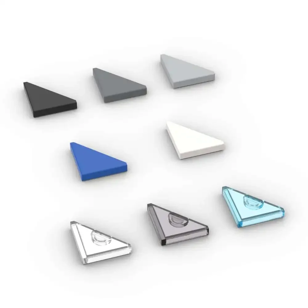 MOC 10 pièces 35787 panneau lumineux triangulaire blocs de construction plaque briques carrées particules Puzzle idée jouet enfants anniversaire enfant cadeaux