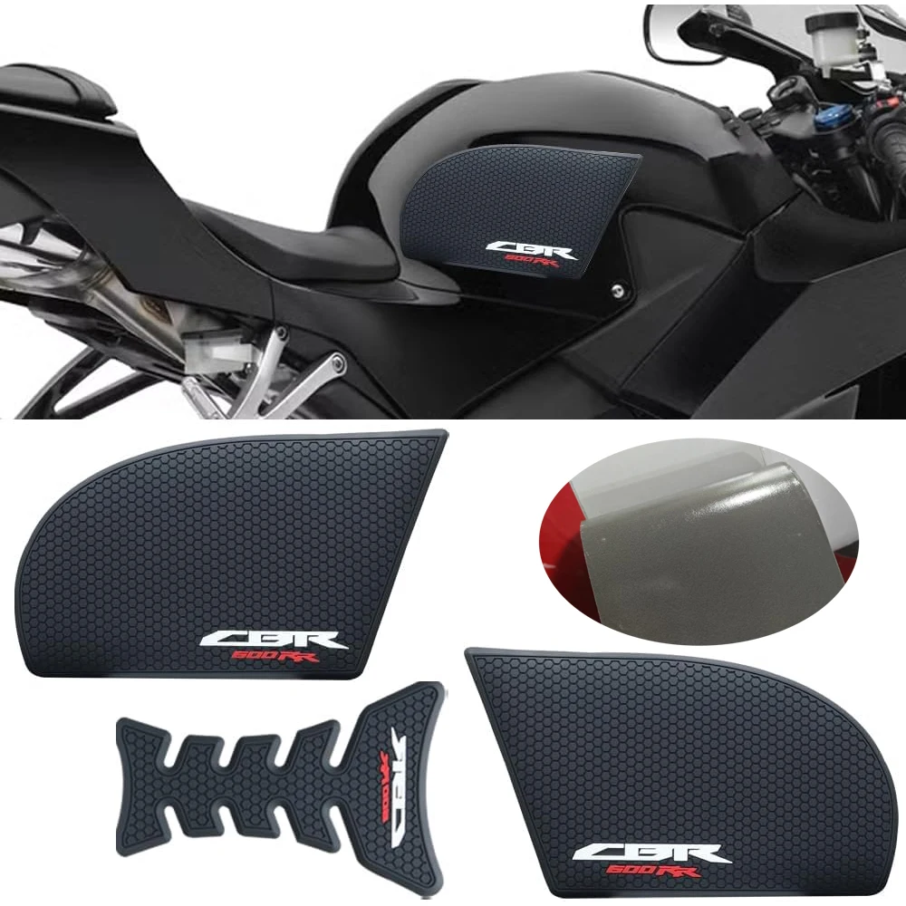 

CBR 600 RR Motorcycle Sticker Decal Kit Fuel Tank Pad Protector Anti slip For CBR600RR HRC 2020 2021 2022 2023 2024