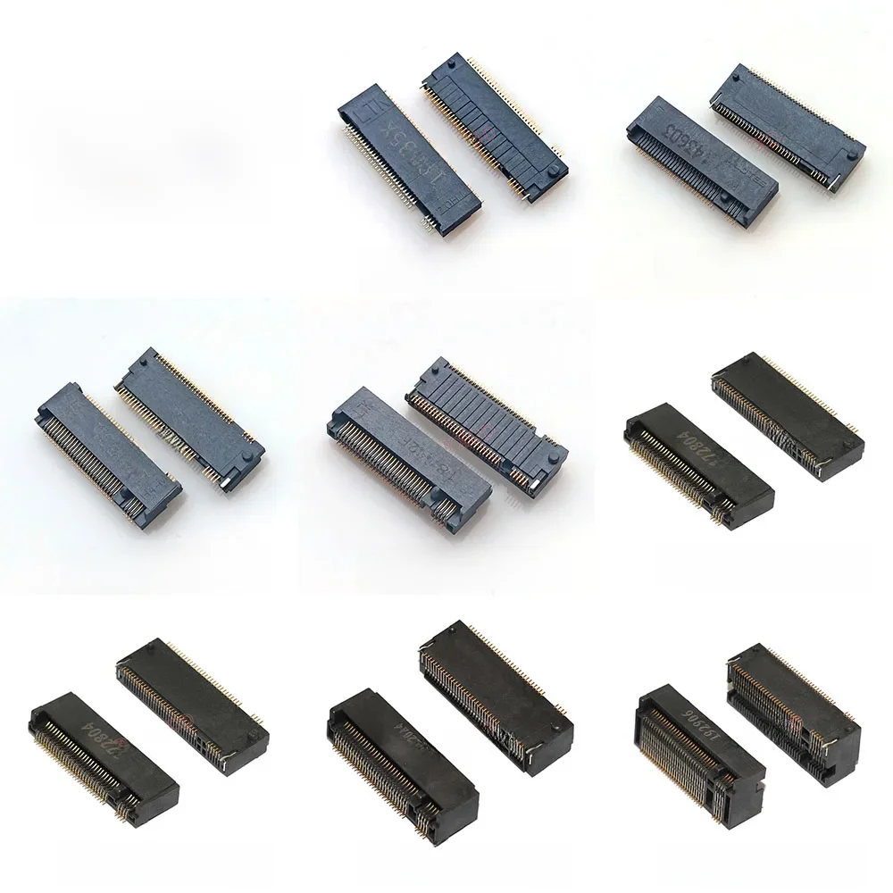 1 pièces pour connecteur LTK Interface SSD NASM0 S6701 TP20 NGFF Slot M.2 siège m-clé 2.0 H 4 + 5 Type 3.0H H3.2 H4.2 H4.8 H6.5 H8.5
