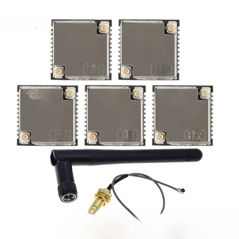 5 pièces/1 pièce HT-CT62 ESP32C3 SX1262 compatible Bluetooth BLE LoRa LoRaWAN noeud WiFi Module sans fil 433-510MHz 863-928MHz