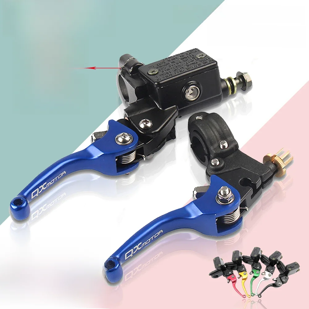 AliExpress NONE Motorcycle Brake Folding Brake Lever clutch Lever With Front Pump Fit Most CRF KLX YZF RMZ Refit Part Dirt Pit Bike Universal