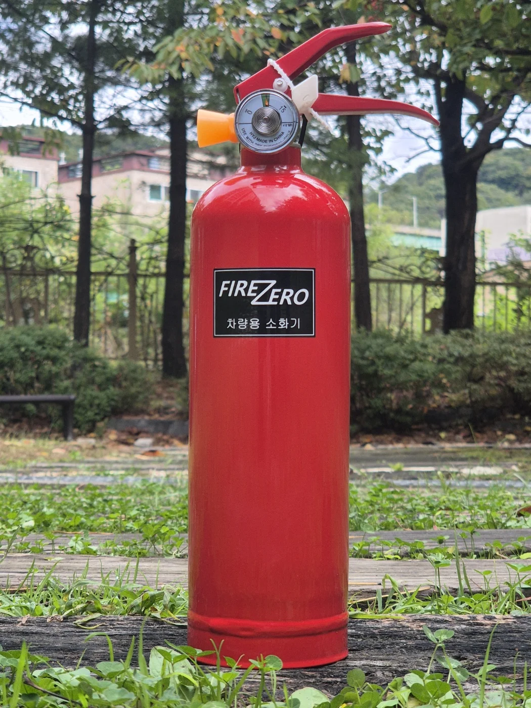 차량용 소화기 KFI 인증 0.7kg KC인증 소화기 국산 가정용 ABC분말