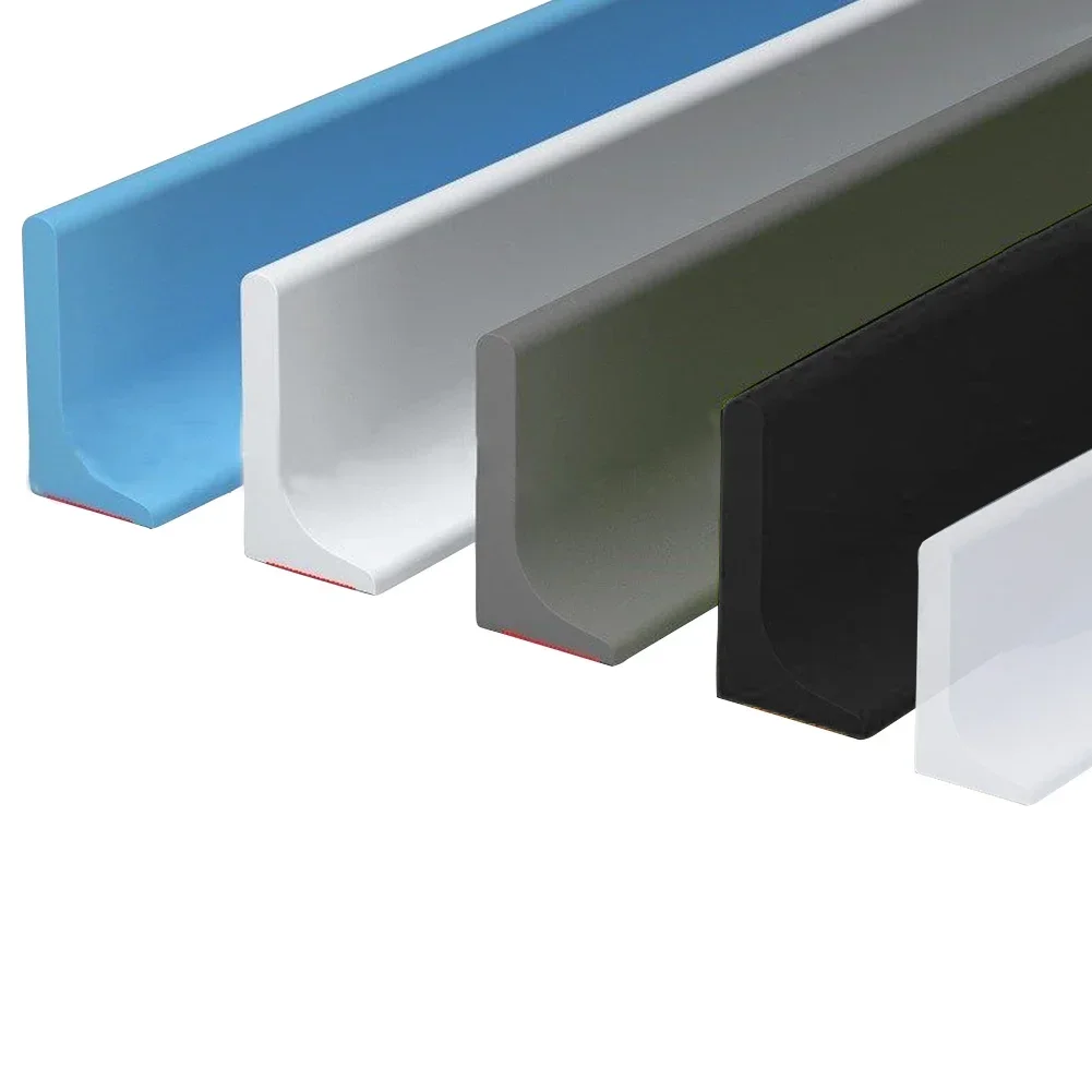 Barreira de retenção do chuveiro do silicone, Rolha de água do banheiro, Separação seca e úmida,