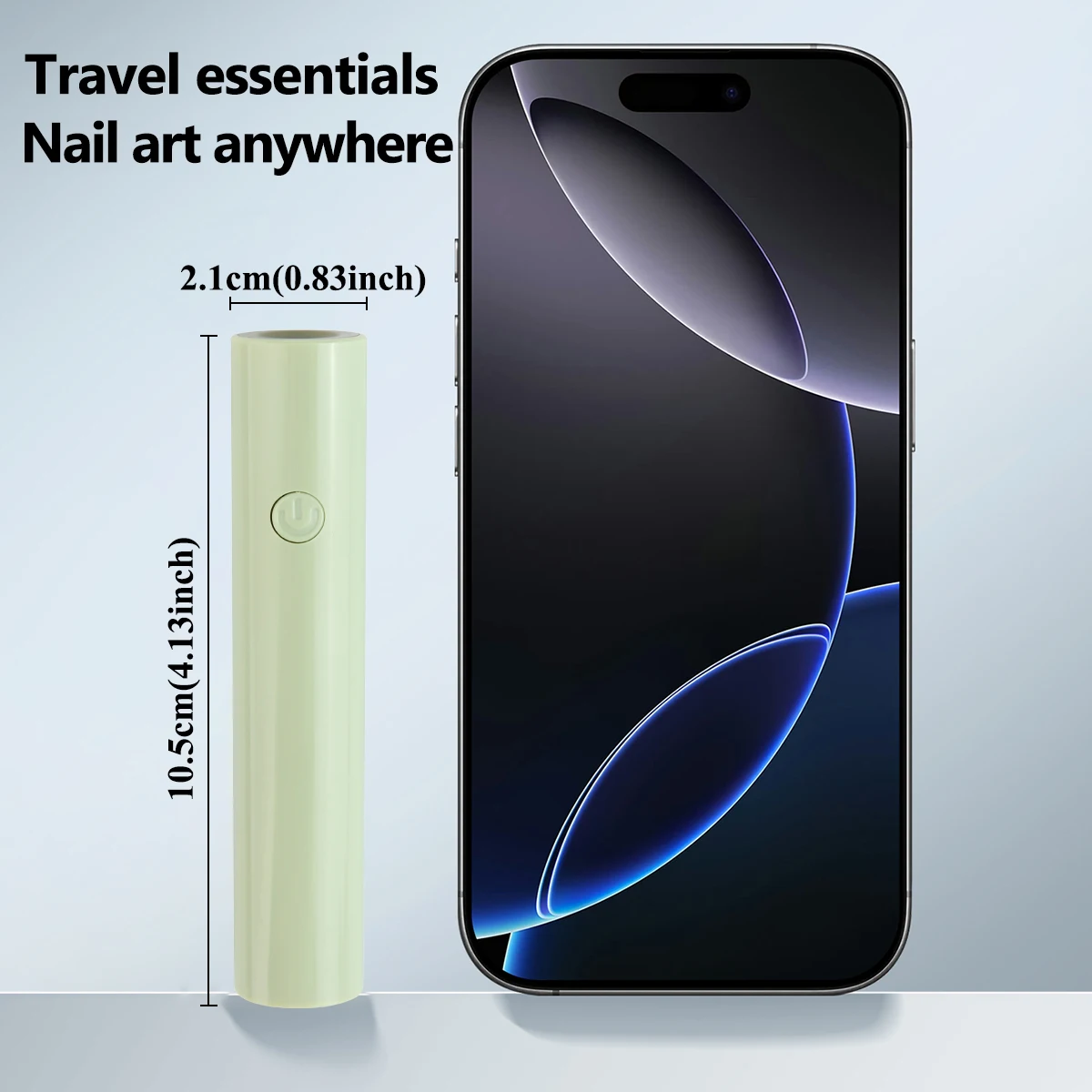 مصباح أظافر LED محمول يعمل بمنفذ USB، علاج سريع، ضوء UV محمول للأظافر، مجفف أظافر USB مع شاشة LED، أدوات تزيين الأظافر