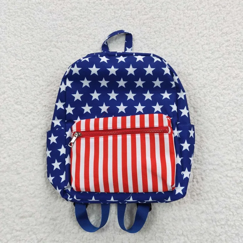 Western Arrived Baby Kids Children 4th Of July Back Bags Wholesale Boutique Children Back To School Bag