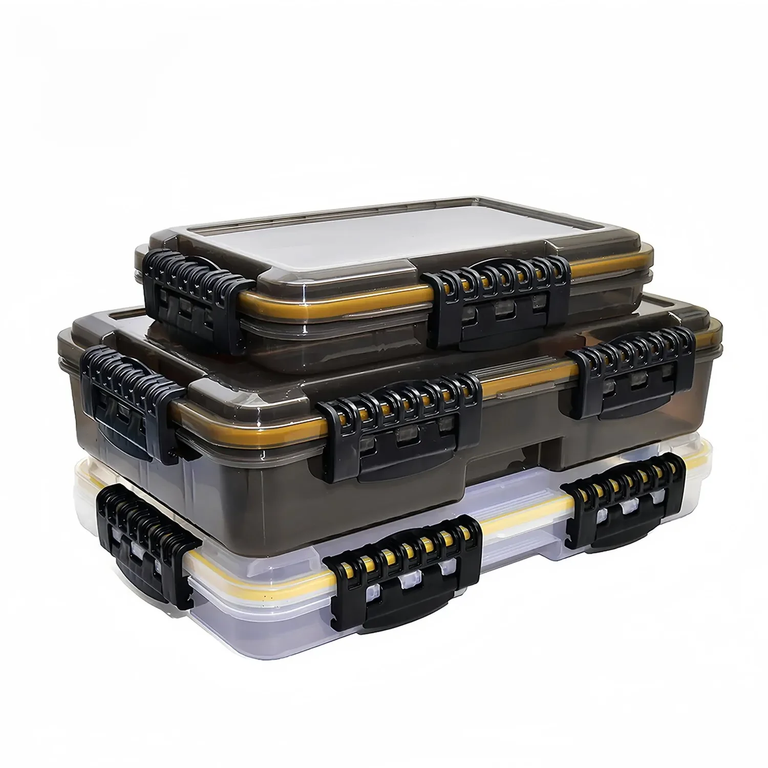 Boîte de matériel de pêche étanche, grande capacité, accessoires de pêche, boîte de rangement d'outils, hameçon, leurre, faux appât, fournitures de pêche