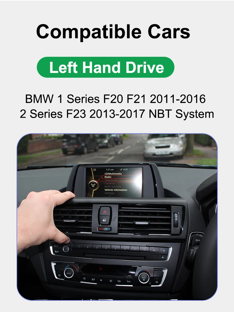 Autotop 10.25 "Android 12 Autoradio Stereo-Multimedia-Player für BMW Serie F20 F21 F23 NBT-System GPS Carplay BT Hea dunit – Detail 2