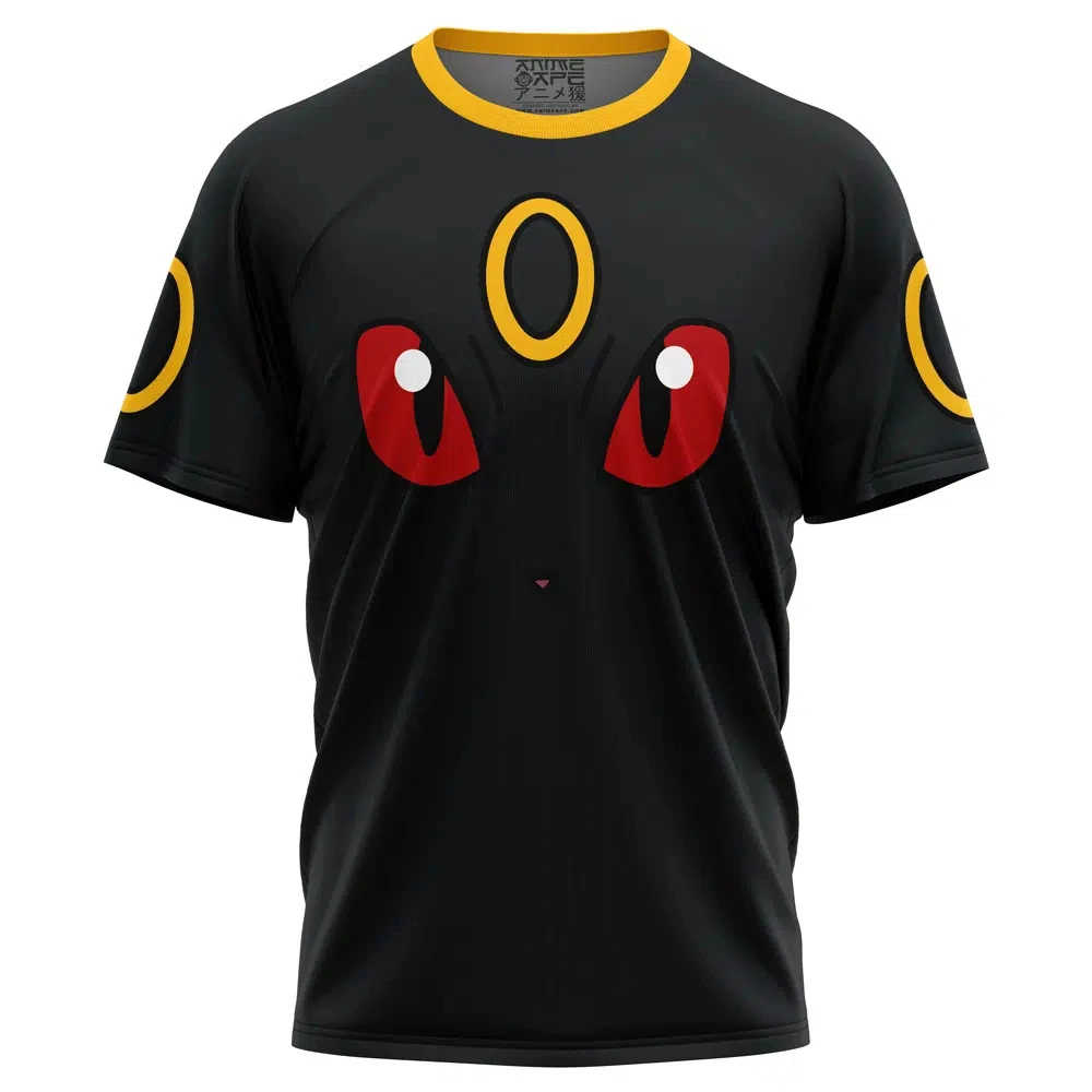camiseta-masculina-umbreon-com-estampa-completa-no-rosto-preta-e-amarela-pokemon-anime-otaku-manga-curta-casual-cosplay