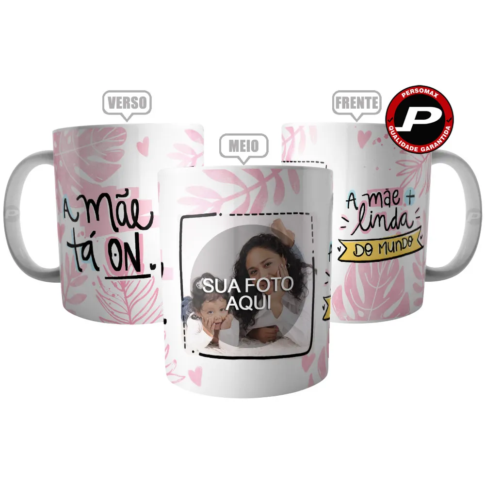 The Mother Is ON Custom Mug with Photo-Cup The Most Beautiful Mother-Gift for Mother's Day Personalized