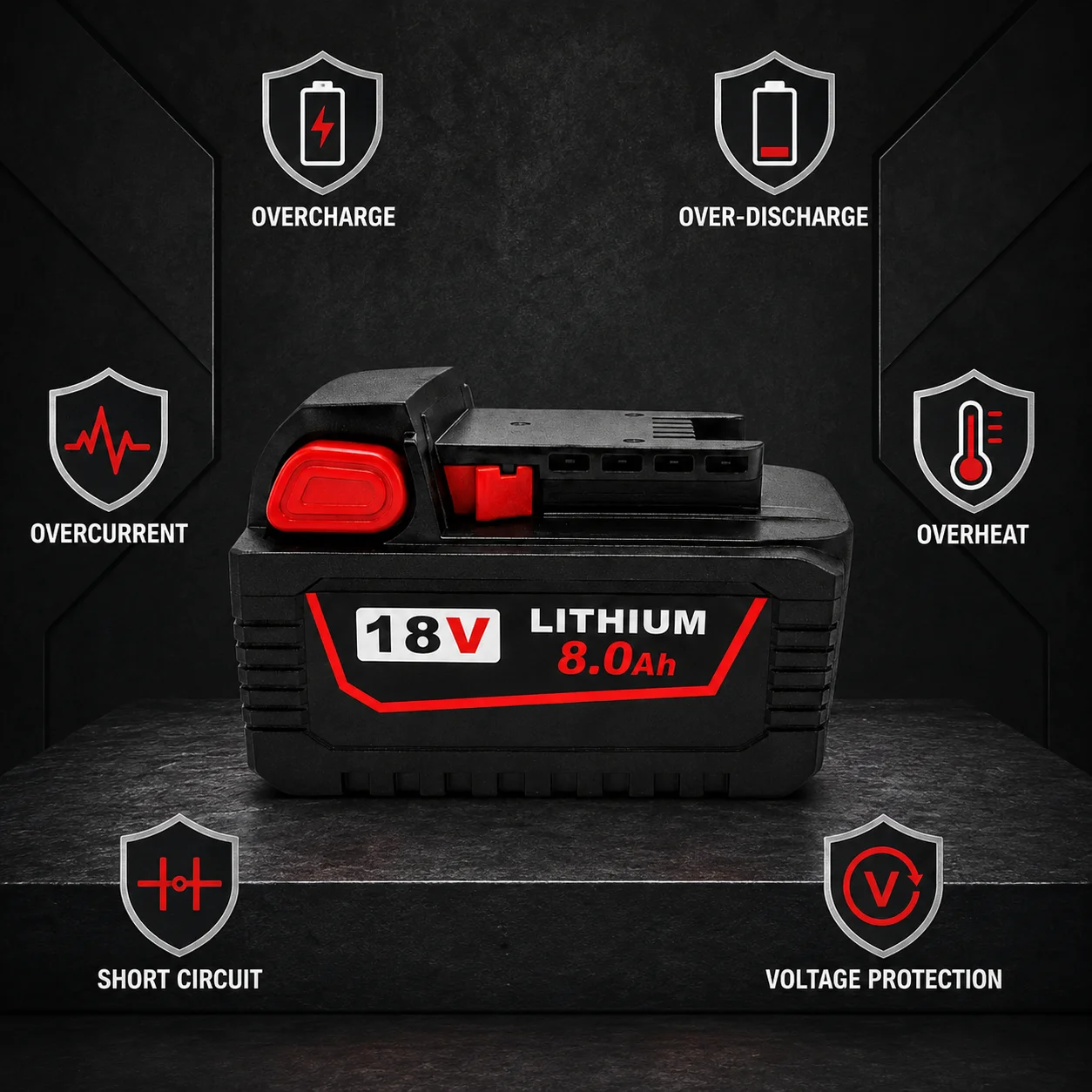 1/2/4 sztuki akumulatorów lito – Power Tools Ltd recenzja i cena