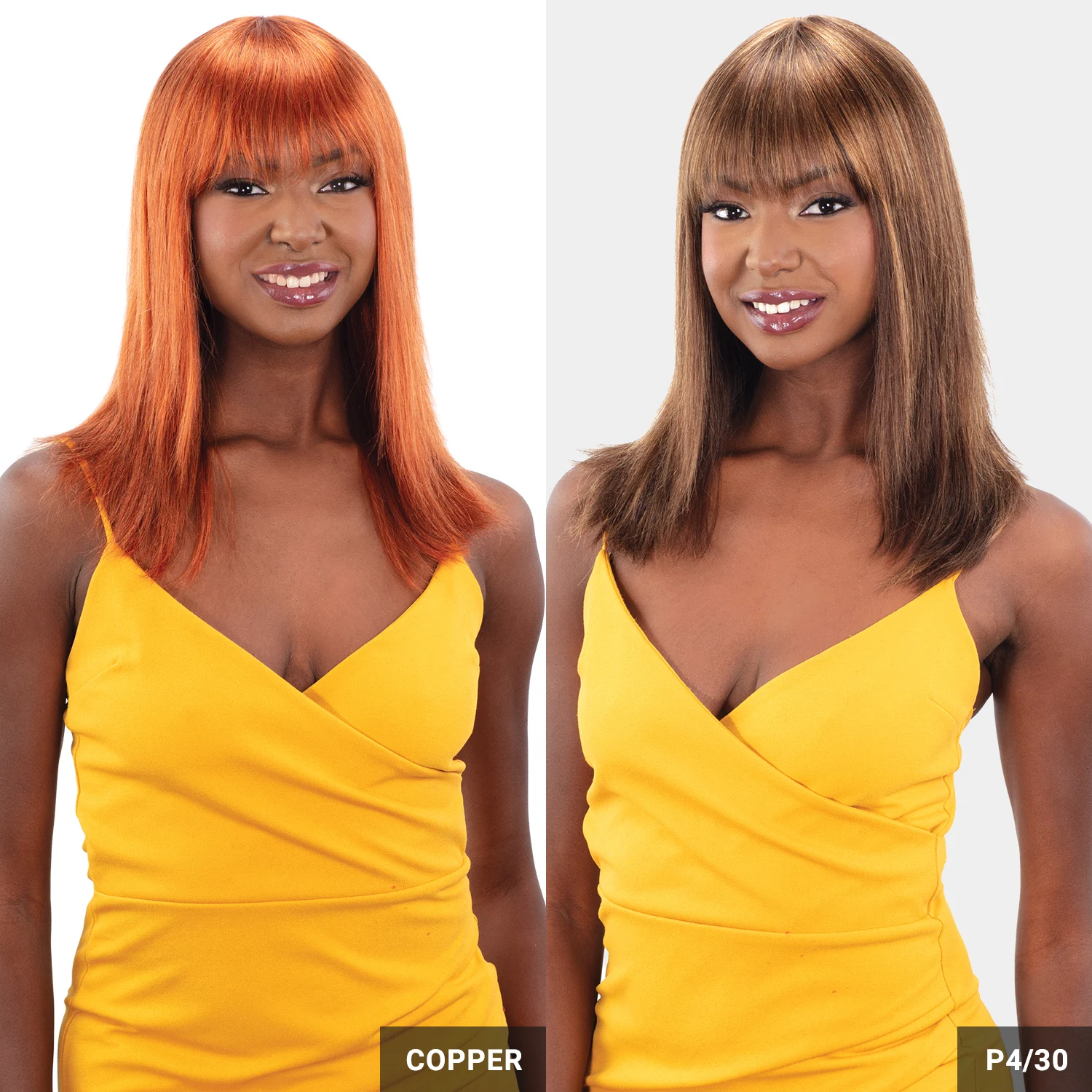 ModelModel Peruca de cabelo humano Dream Weaver reto 18"