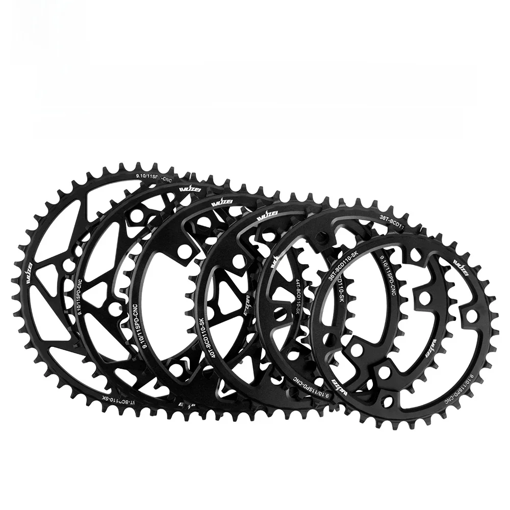 AliExpress WUZEI 110BCD 36/38/40/42/44/46/48/50/52/54/56/58T 4 Claw Road Bike Chainring for shimano R7000 R8000 4700 R2000 R3000 Sprocket