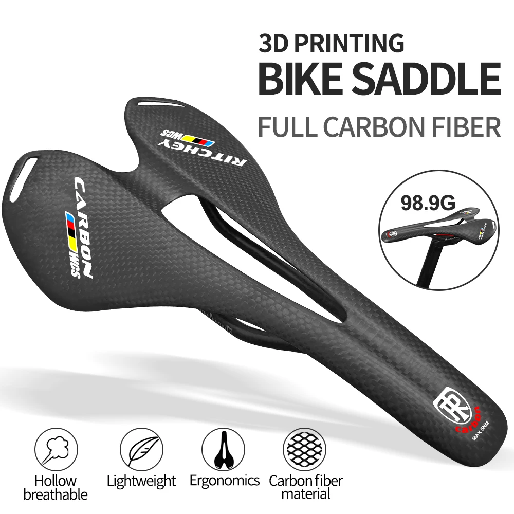 

Ultralight Carbon Fiber Bicycle Saddle, One-piece Molding, Suitable for Road/mountain Bikes, 3K Matte Saddle, Brand New Series