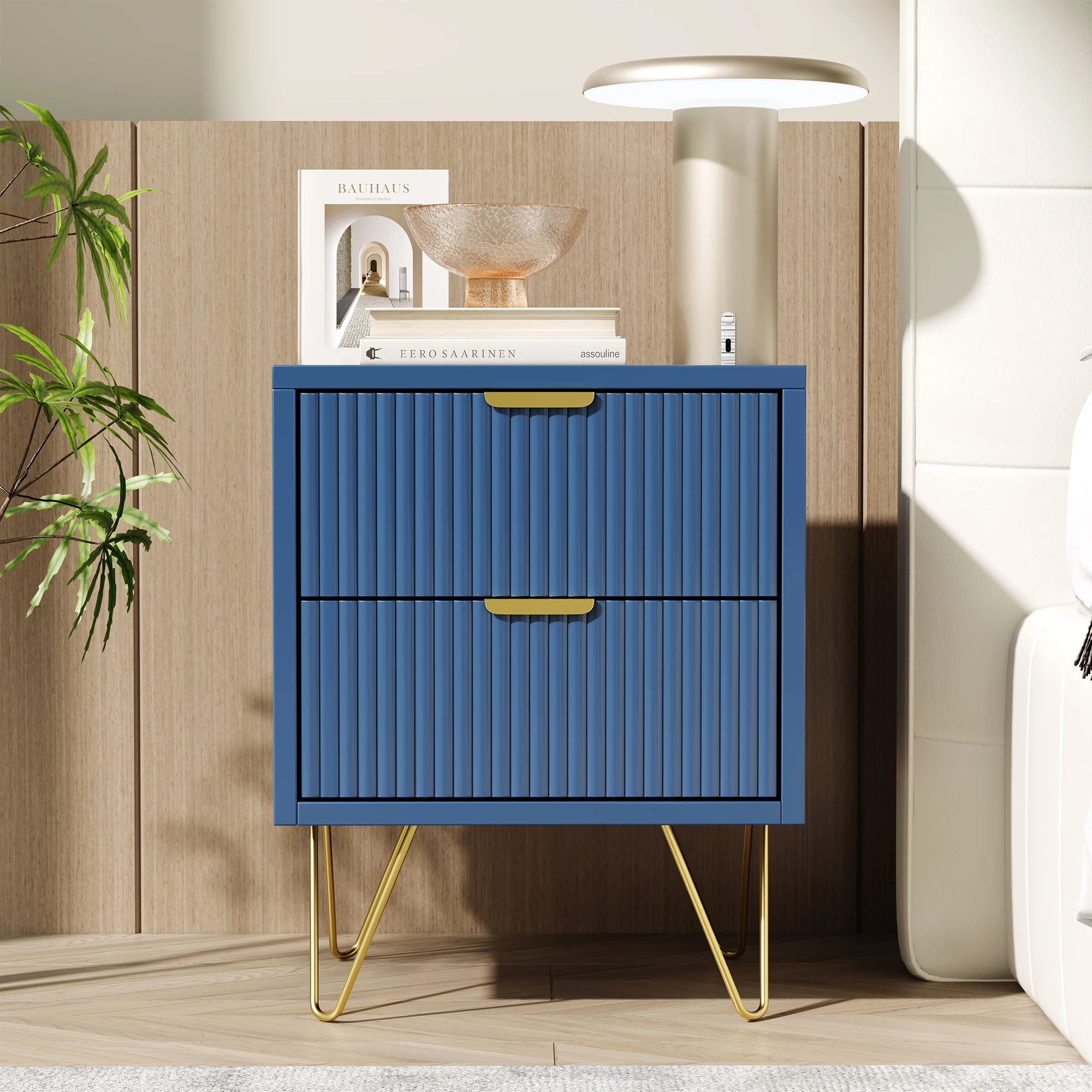 Rosahqnda Sideboard, Küchenschrank, Aufbewahrungsschrank mit 2 Türen, für Küche, Wohnzimmer, Flur und Esszimmer