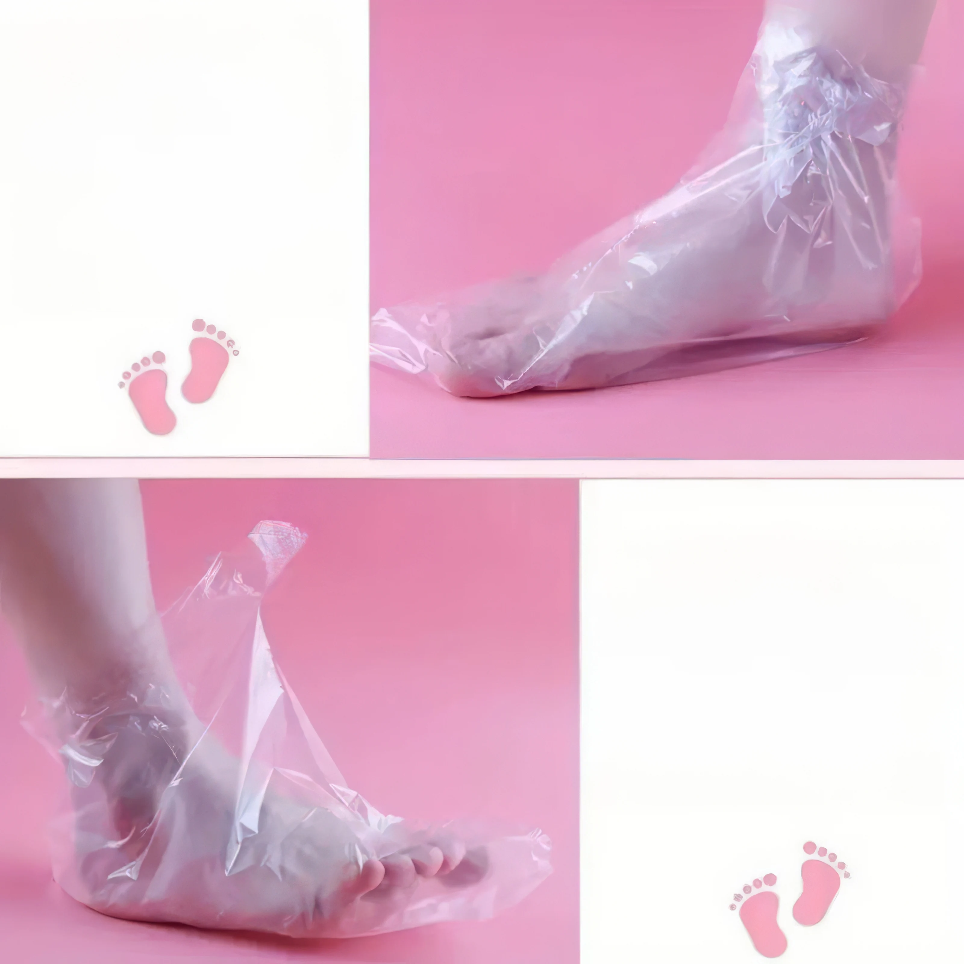 Set di 4 panni di ricambio bianchi per mocio: elastici bifacciali resistenti, scegli i peli degli animali domestici, lavabili in lavatrice per la casa