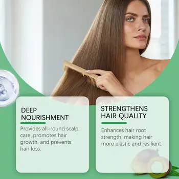 Hoegoa Batana Oil vlasový šampon hloubkové čištění vlasů odstraňuje lupy vyživuje pokožku hlavy bez napětí vyhlazující rozmarýnový vlasový šampon 12 nejlepší prodej šampon na vlasy v kině - №12