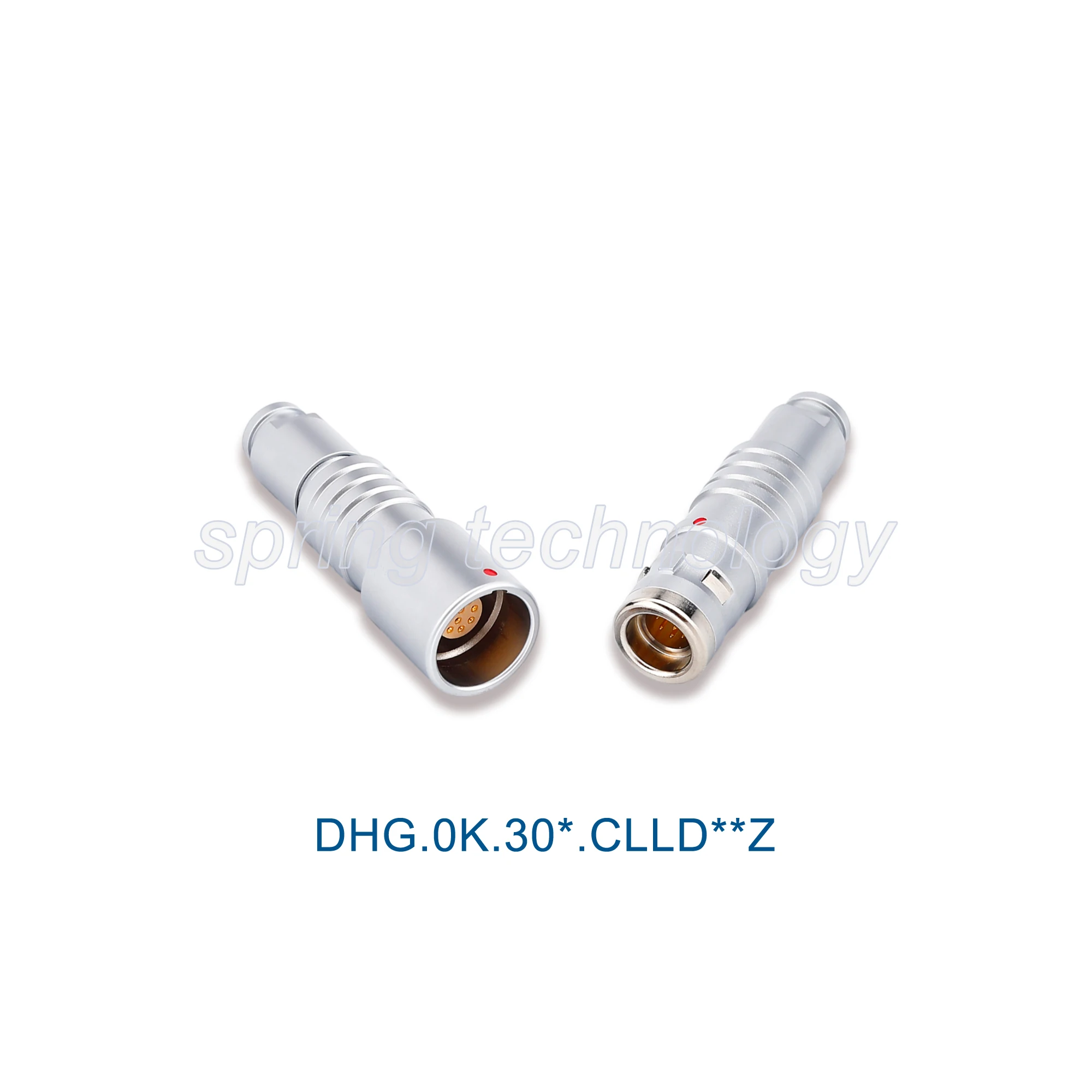 DHG/PHG.0K Push-pull Multipole Self-latching Watertight Cable Mounted Free Socket, DHG/PHG.0K.302/303/304/305/306/307/309.CLL