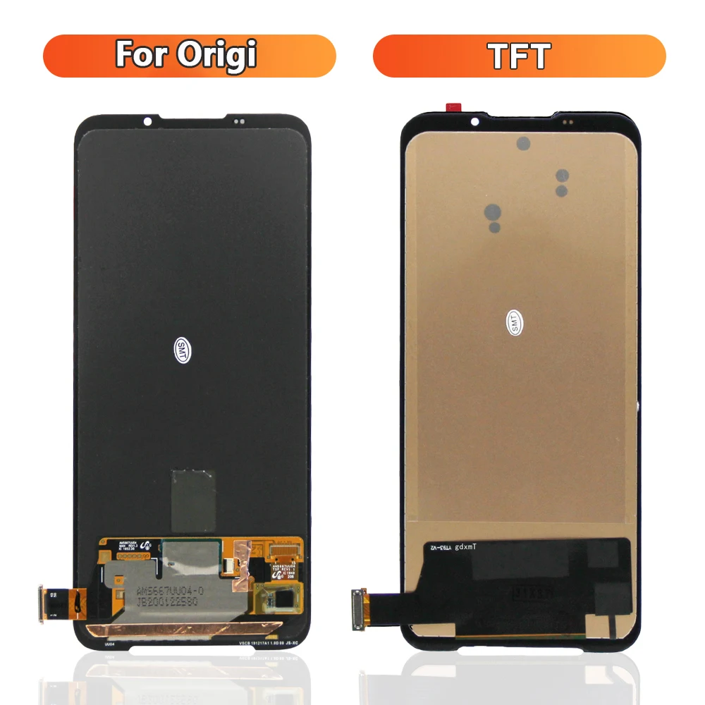 Tesed For Xiaomi Black Shark 3 KLE-H0, KLE-A0 LCD Display Touch Screen Digitizer Assembly Replace For Xiaomi BlackShark 3