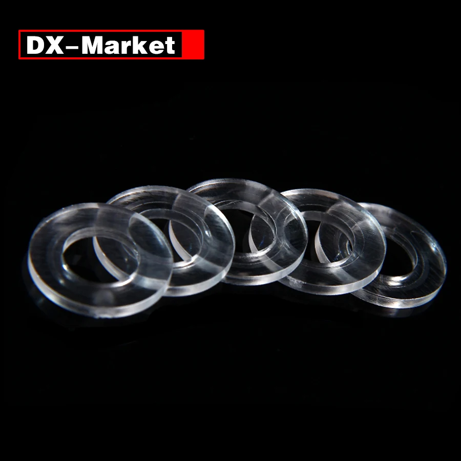 PC Transparent Washers , Nylon Polycarbonate Plastic Flat Washer ,F022